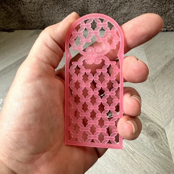 Playmobil Pink Fairy Princess Castle Lattice Window Gate Replacement Part - Picture 2 of 4